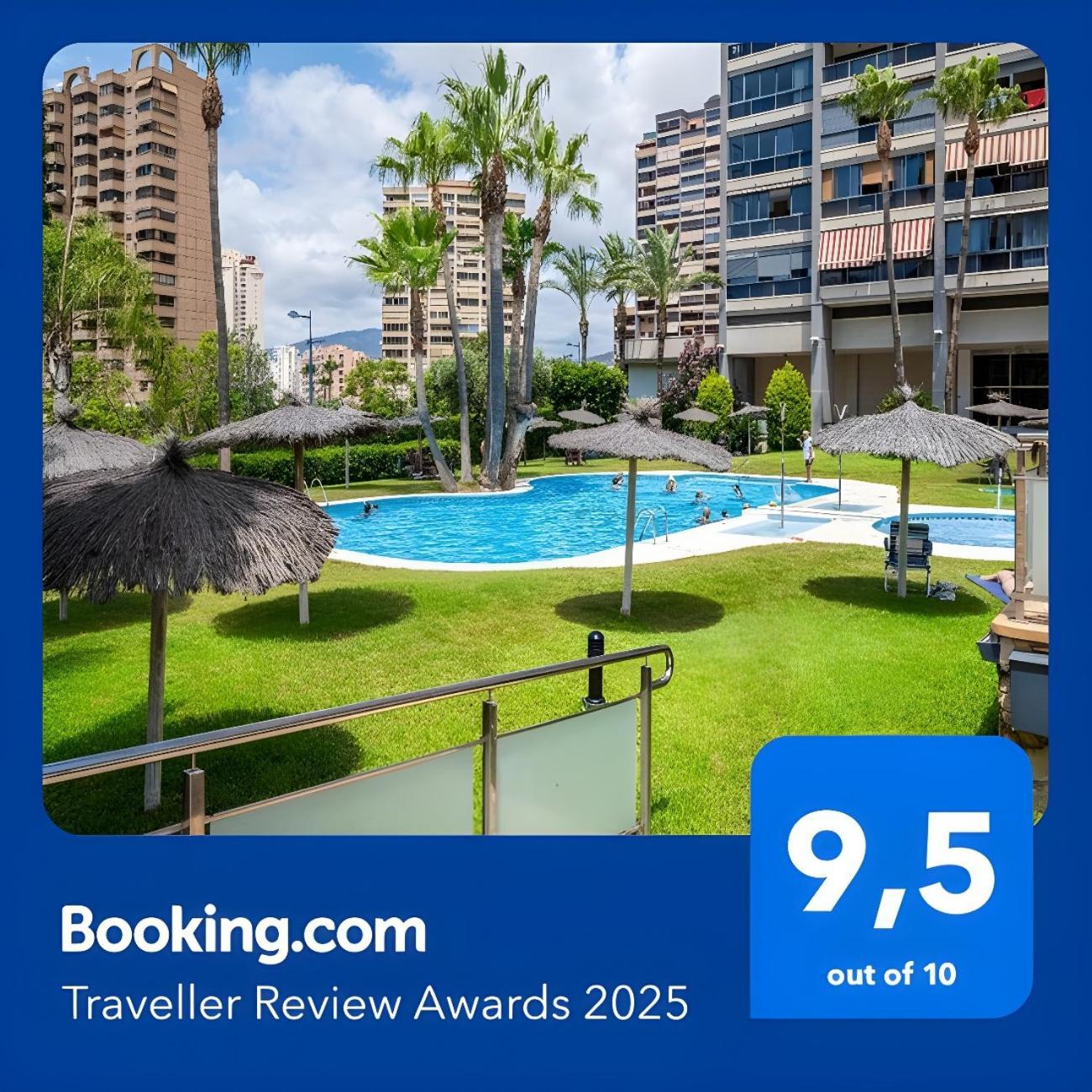Apartamento Playa De Poniente Benidorm - Torre Dos Calas Esterno foto